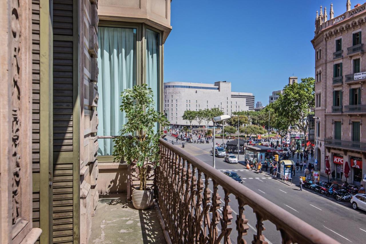 Plaza Catalunya Apartment Barcelona Bagian luar foto