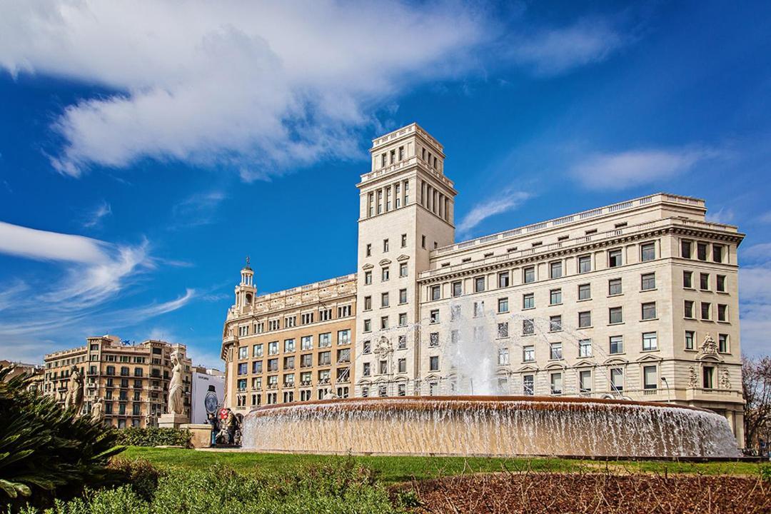 Plaza Catalunya Apartment Barcelona Bagian luar foto